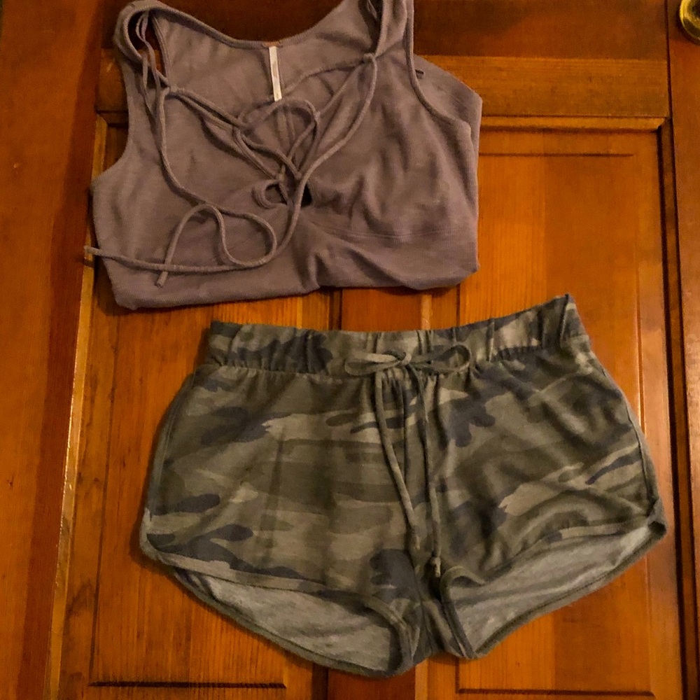 Windsor Green Camo Shorts